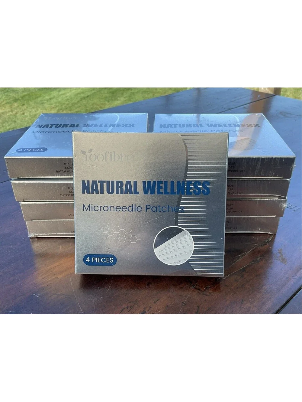 Yoofibre Microneedle Patches Natural Wellness Lot Of 9 SEALED